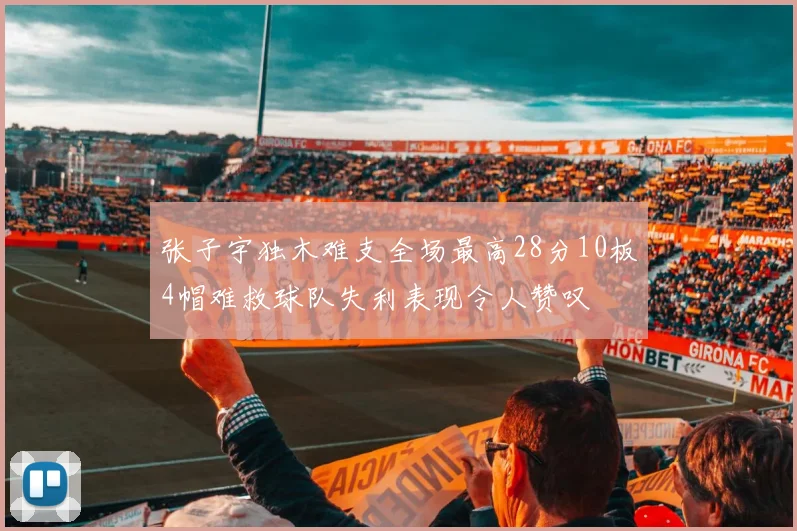 张子宇独木难支全场最高28分10板4帽难救球队失利表现令人赞叹